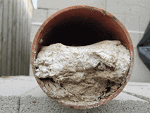 бетон цемент шпатлевка плиточный клей в трубе